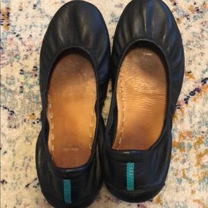 Tieks, size 8, black.